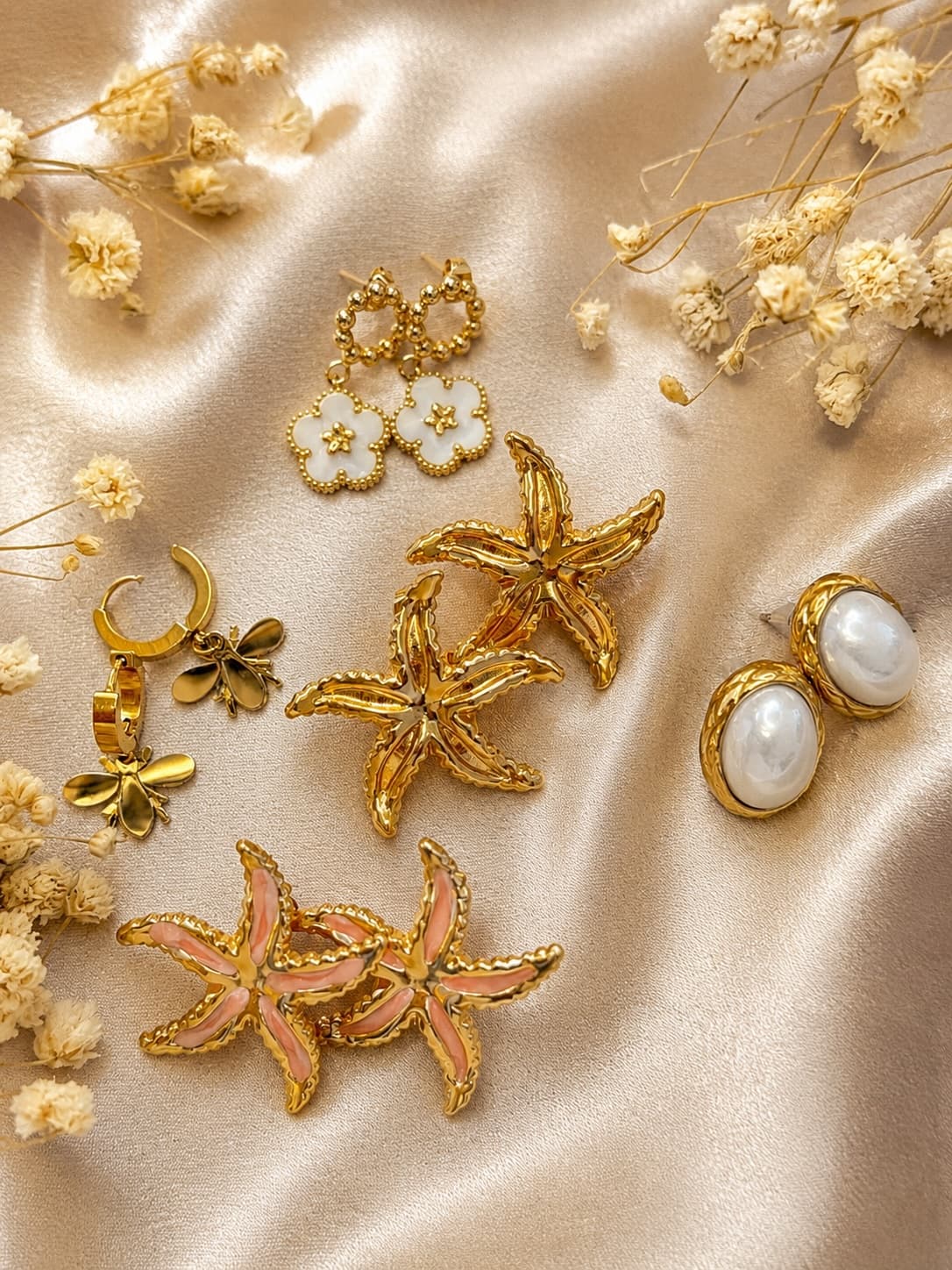 Collection Boucles — bijoux en acier inoxydable Aurelia