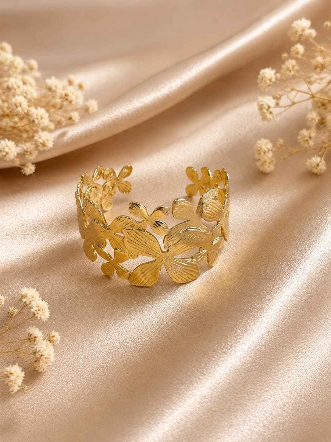 Bracelet Papillons Doree