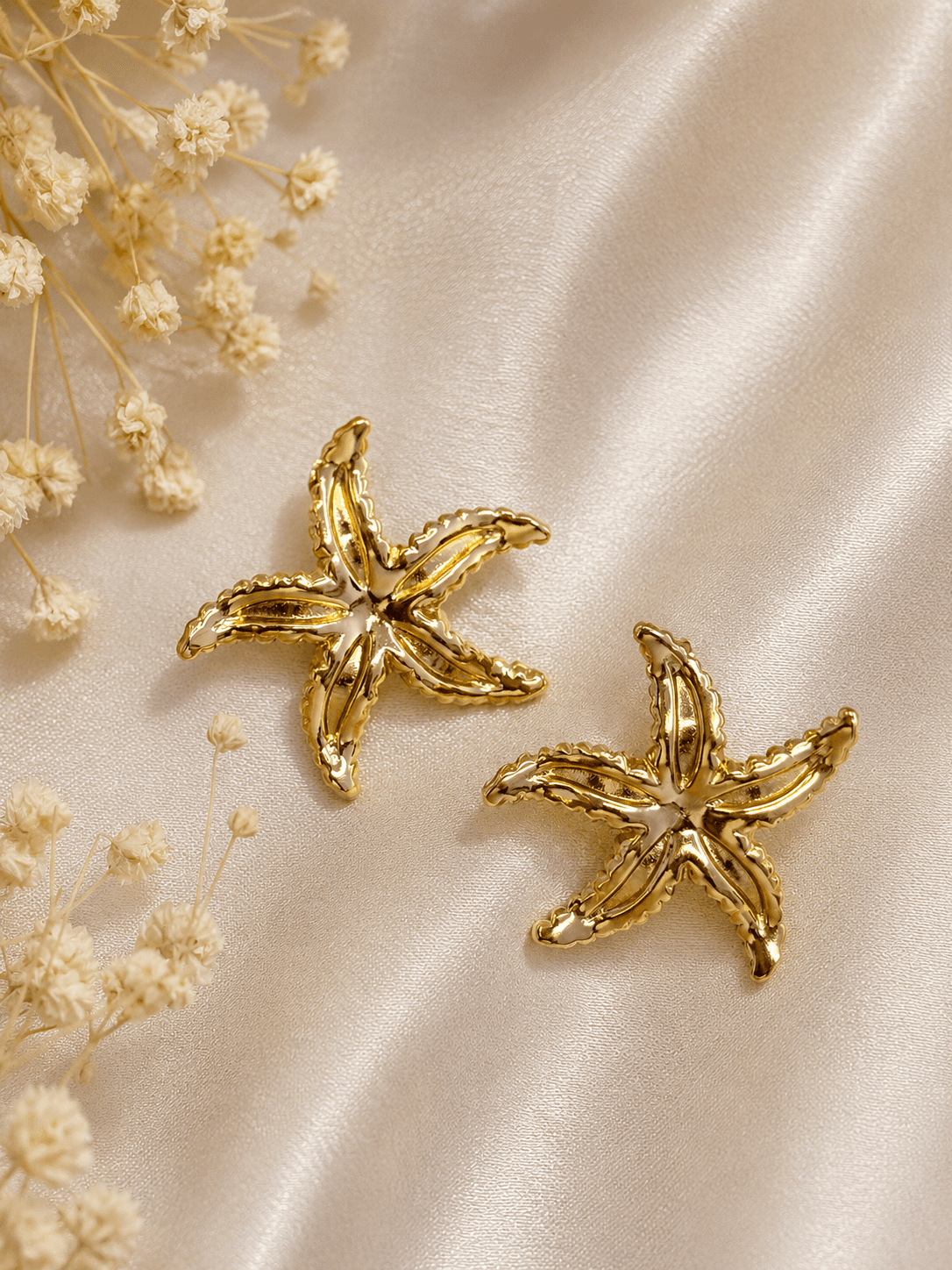 Boucles Etoile de Mer Or