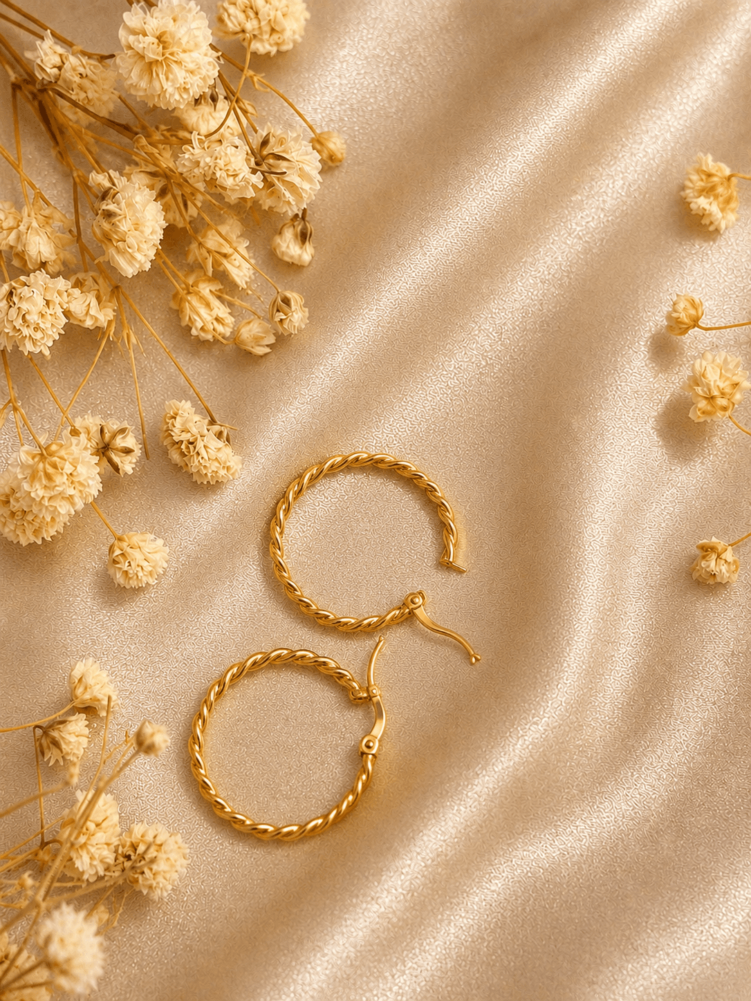 Boucles Rondes Dorees