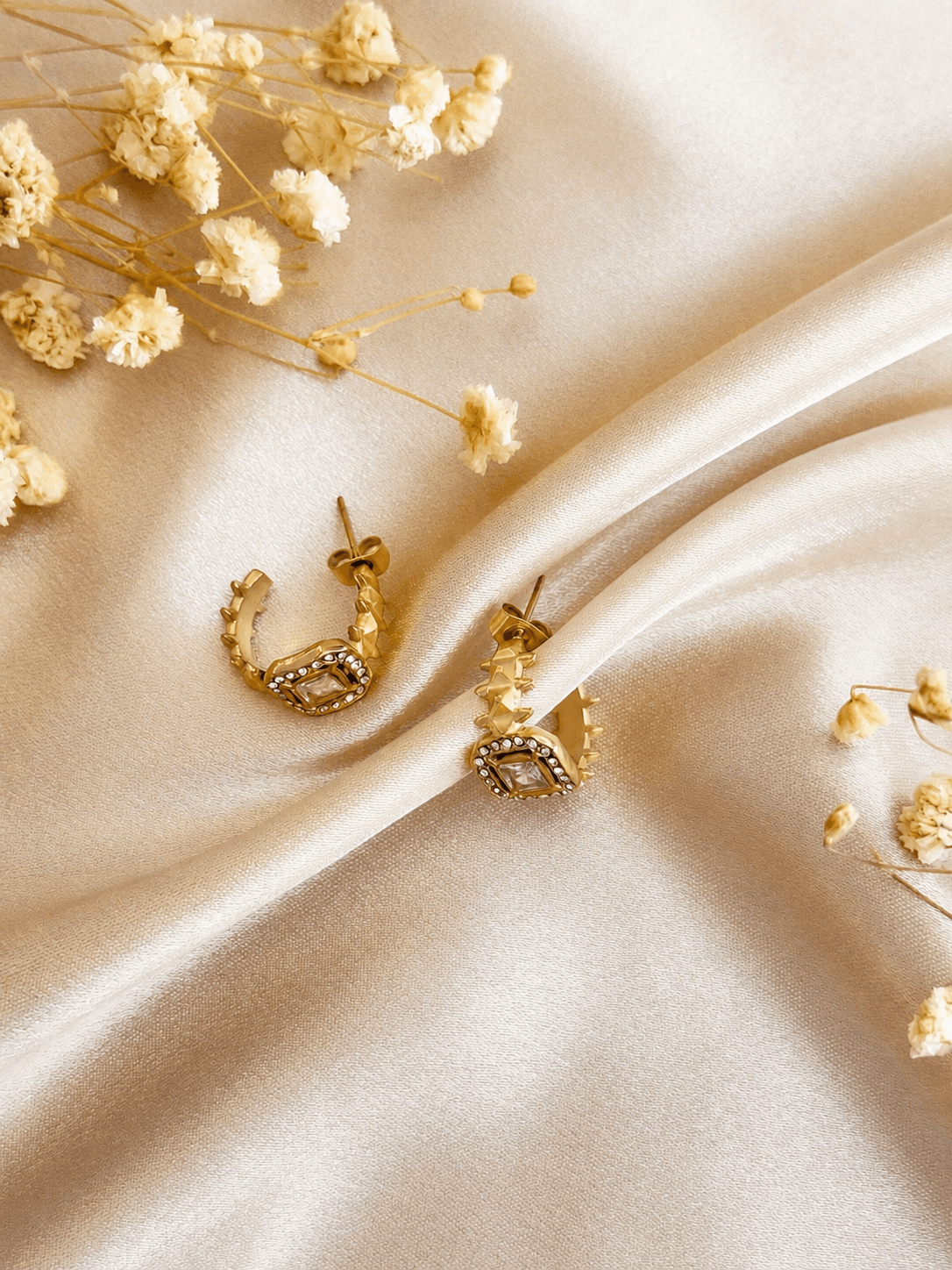 Boucles Diamant Crystal